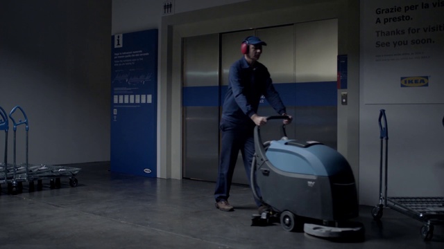 Video Reference: Floor, Cleanliness, Flooring, Person