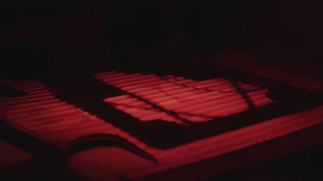 Video Reference: Red, Black, Light, Sky, Technology, Room, Photography, Electronic device, Tints and shades, Magenta
