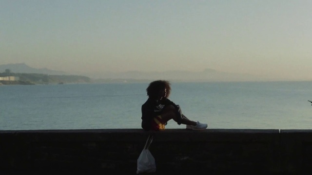 Video Reference: Sky, Sea, Water, Horizon, Atmospheric phenomenon, Ocean, Vacation, Calm, Photography, Cloud, Person