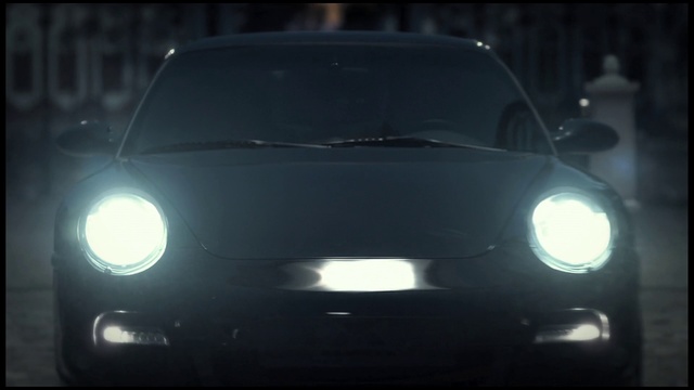Video Reference: Land vehicle, Vehicle, Car, Black, Headlamp, Automotive lighting, Light, Windshield, Supercar, Porsche