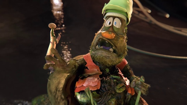 Video Reference: Garden gnome, Figurine, Lawn ornament, Action figure, Statue, Tree, Toy, Facial hair, Fictional character, Plant