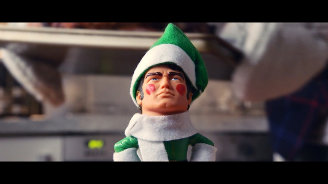 Video Reference: green, boy, fun, cool, garden gnome, child, smile, lawn ornament, Person