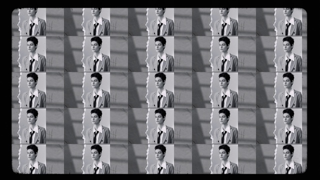 Video Reference: Black-and-white, Monochrome photography, Standing, Photography, Monochrome, Symmetry, Pattern, Style