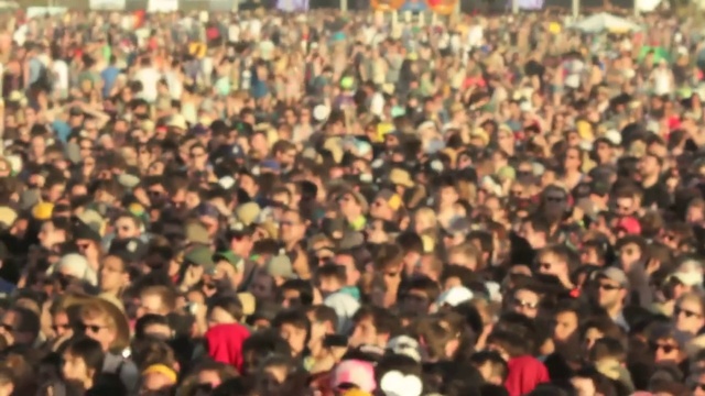 Video Reference: Crowd, Audience, People, Event