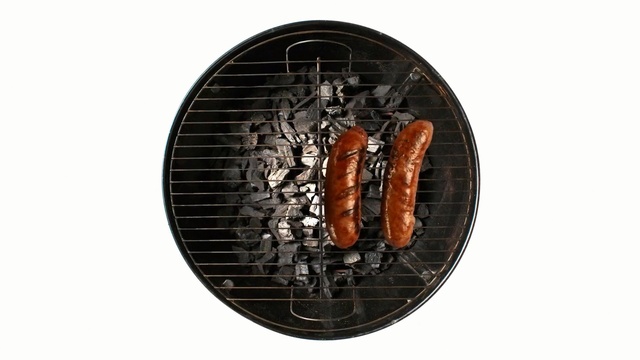 Video Reference: grill, eat, sausages