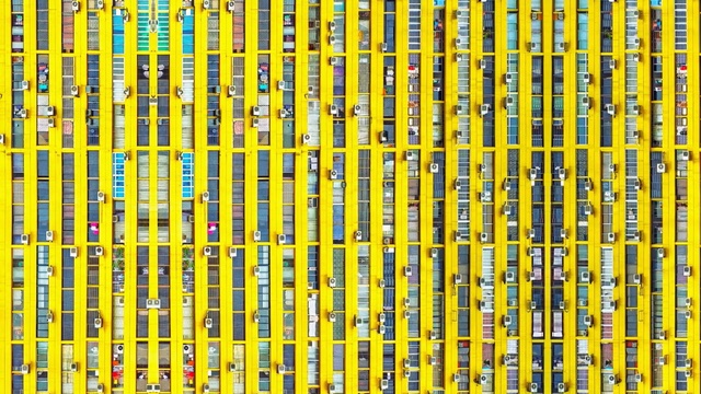 Video Reference: yellow, pattern, line, design, symmetry, material, font, grass, square, Person