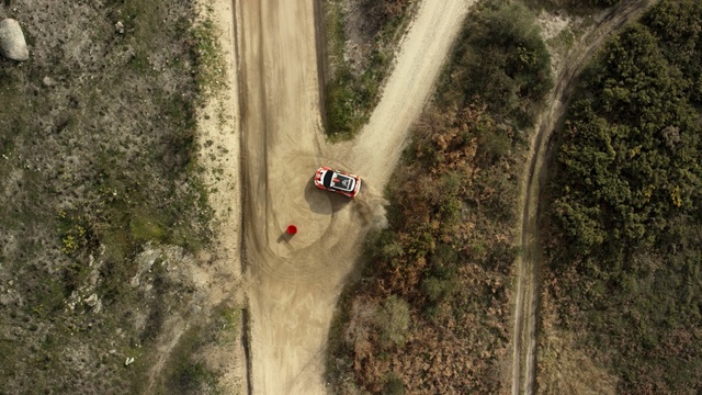 Video Reference: Extreme sport, Vehicle, Adventure, Tree, Rallying, Racing, Geological phenomenon, Recreation, Landscape, World rally championship, Person