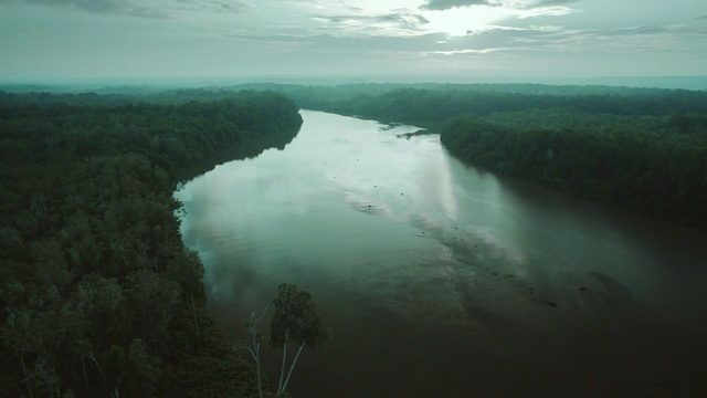 Video Reference: water resources, water, sky, river, atmosphere, highland, mist, horizon, reservoir, cloud