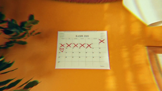 Video Reference: Calendar, Text, Yellow