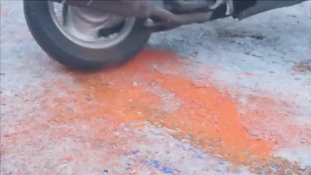 Video Reference: automotive tire, floor, tire, flooring, asphalt, auto part, wheel, automotive exterior, concrete