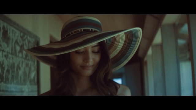 Video Reference: lady, fashion accessory, snapshot, screenshot, girl, headgear, mouth, scene, darkness, midnight, Person