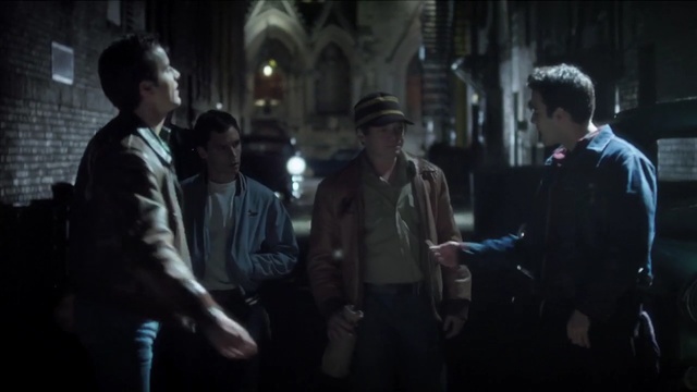 Video Reference: Darkness, Gentleman, Event, Movie, Midnight, Suit, Fictional character, Person