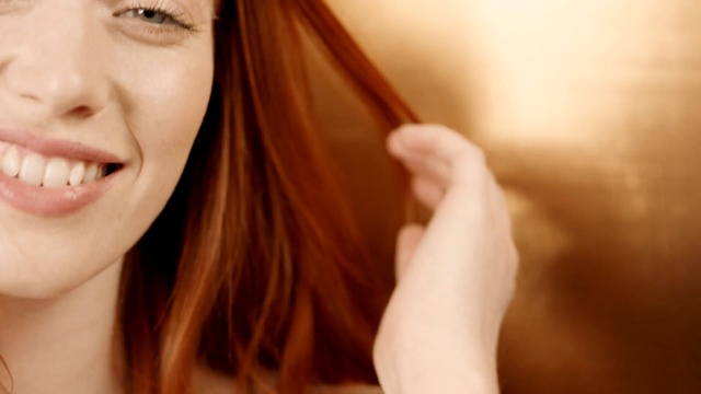 Video Reference: Hair, Face, Skin, Lip, Nose, Facial expression, Beauty, Chin, Eyebrow, Smile