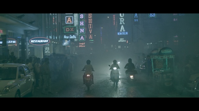 Video Reference: atmosphere, metropolis, screenshot, darkness, snapshot, night, scene, midnight, pc game, computer wallpaper, Person