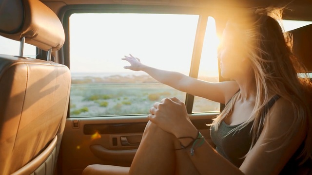 Video Reference: Vehicle door, Driving, Vehicle, Road trip, Car, Fun, Sunlight, Vacation, Hand, Travel