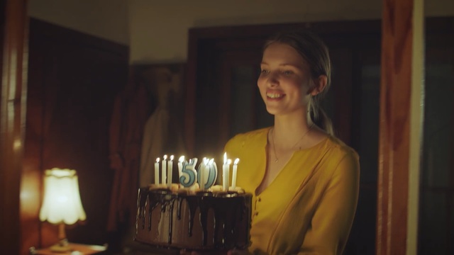 Video Reference: Candle, Lighting, Birthday, Party, Cake, Interior design, Birthday cake, Dessert, Food, Person