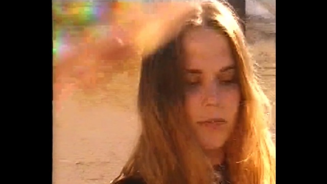 Video Reference: Hair, Face, Nose, Eyebrow, Facial expression, Blond, Forehead, Beauty, Long hair, Hairstyle, Person