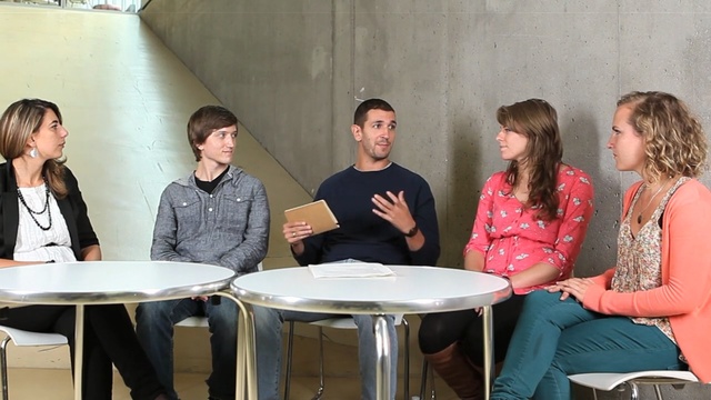 Video Reference: Conversation, Event, Interaction, Student, Person