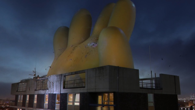 Video Reference: Architecture, Sky, Yellow, Landmark, Light, Lighting, Cloud, Night, Building, Atmosphere
