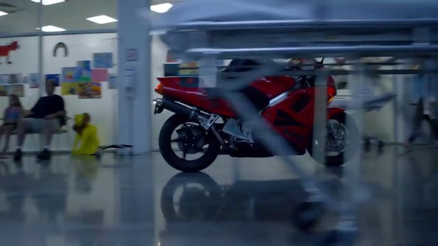 Video Reference: motor vehicle, motorcycle, car, motorcycling, mode of transport, vehicle, stunt performer, motorcycle accessories, stunt, wheel, Person