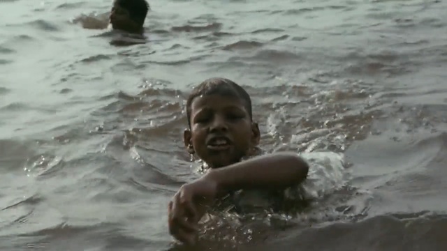 Video Reference: body of water, water, sea, wave, fun, vacation, ocean, wind wave, sand, beach, Person