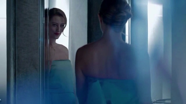 Video Reference: Blue, Shoulder, Photograph, Standing, Lady, Skin, Dress, Joint, Snapshot, Azure
