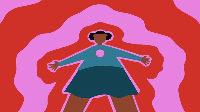 Video Reference: Cartoon, Illustration, Pink, Clip art, Art, Graphics, Silhouette, Graphic design, Design, Text, Graphic, Poster, Drawing, Vector graphics