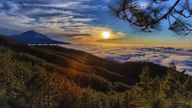 Video Reference: sky, nature, wilderness, dawn, mountain, mount scenery, national park, morning, highland, atmosphere