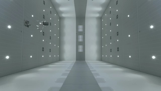 Video Reference: structure, architecture, light, wall, lighting, ceiling, daylighting, design, symmetry, line, Person