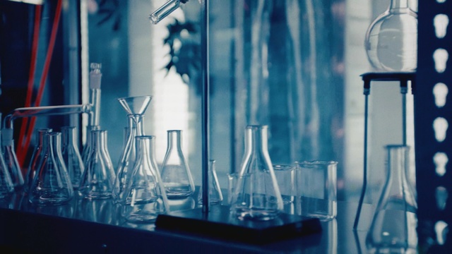Video Reference: blue, glass, water, product, glass bottle, chemistry, bottle, transparency and translucency