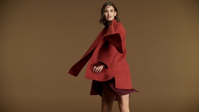 Video Reference: Clothing, Outerwear, Fashion, Coat, Fashion model, Overcoat, Cape, Fashion design, Costume, Mantle