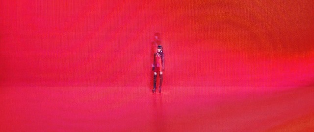 Video Reference: Red, Pink, Magenta, Sitting, White, Bag, Standing, Room, Blue, Bed, Laying, Player, Court, Art, Accessory