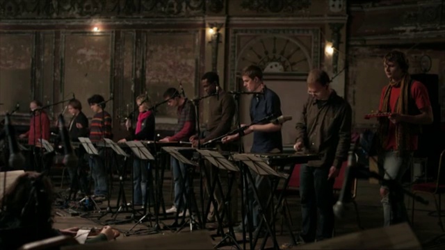 Video Reference: Percussion, Music, Crowd, Performance, Musical instrument, Musician, Blacksmith, Event, Stage, Xylophone
