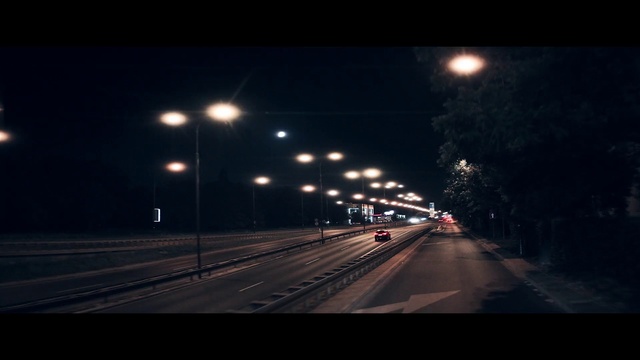 Video Reference: Street light, Night, Black, Sky, Darkness, Road, Light, Midnight, Lighting, Lane