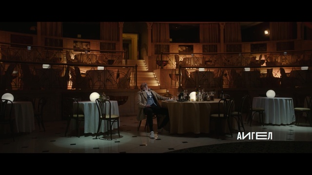 Video Reference: Scene, Screenshot, Stage, Adventure game, Performance, Photography, Darkness, Night, Drama, Midnight, Indoor, Table, Room, Man, Window, Standing, Large, Kitchen, Restaurant, Woman, People, Group, Living, White, Furniture, Chair