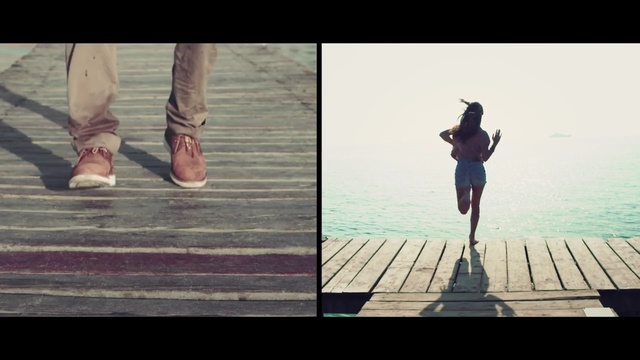 Video Reference: photograph, water, leg, photography, shoe, human body, fun, vacation, morning, sky, Person