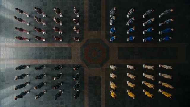 Video Reference: darkness, font, metal, Person