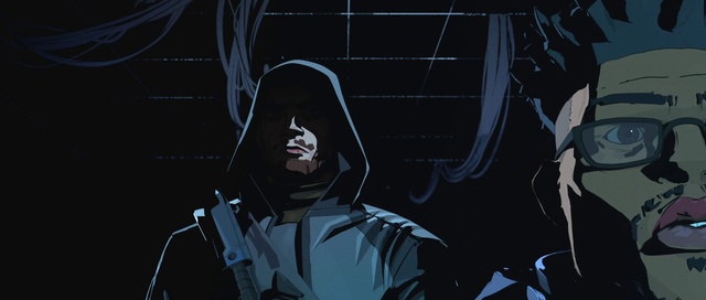 Video Reference: Fictional character, Darkness, Animation, Black hair, Cg artwork, Illustration, Movie, Anime, Batman, Art