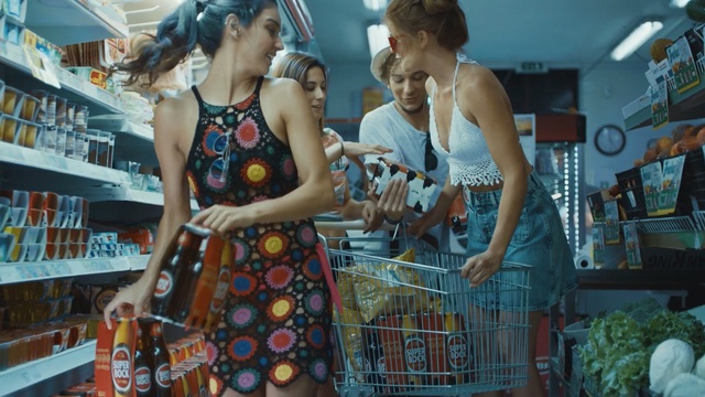 Video Reference: product, shopping, girl, Person