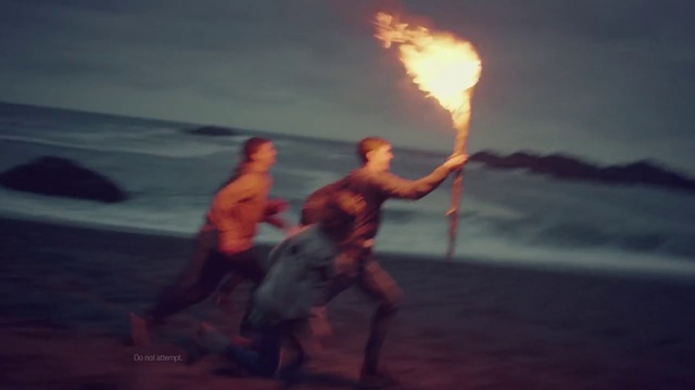 Video Reference: Sky, Fun, Geological phenomenon, Heat, Human, Muscle, Fire, Vacation, Sea, Barechested