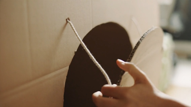 Video Reference: Footwear, Lampshade, Lighting accessory, Shoe, Black hair, Person