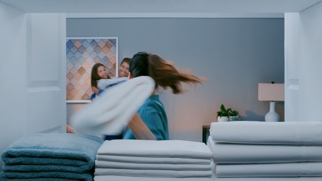 Video Reference: Furniture, Room, Comfort, Couch, Wall, Interior design, Living room, Bed, studio couch, Sitting