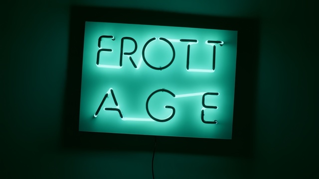 Video Reference: green, text, font, product, display device, neon, signage, number, computer wallpaper, brand, Person