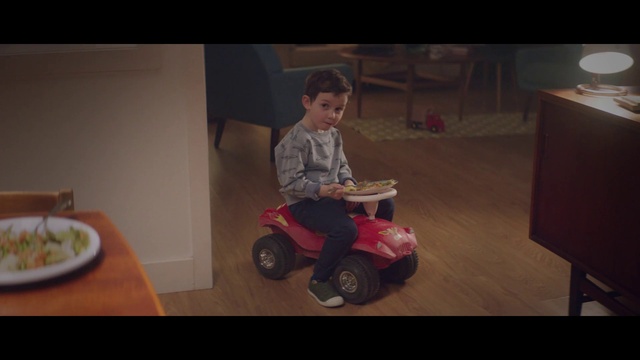 Video Reference: Child, Sitting, Toddler, Play, Fun, Vehicle, Screenshot, Toy, Square, Smile