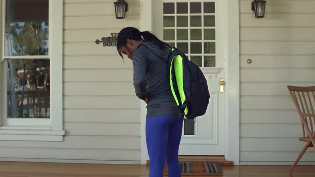 Video Reference: blue, standing, shoulder, joint, outerwear, jeans, arm, fun, recreation, product