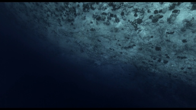 Video Reference: blue, sky, atmosphere, water, darkness, underwater, computer wallpaper, earth, screenshot, space, Person