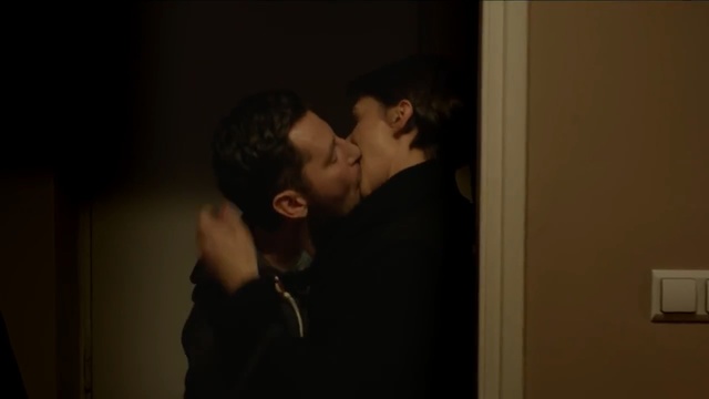 Video Reference: Interaction, Fun, Cheek, Romance, Darkness, Room, Kiss, Photography, Scene, Love