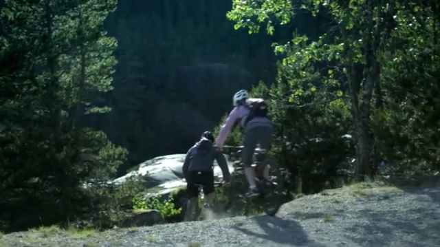 Video Reference: Nature, Outdoor recreation, Vehicle, Downhill mountain biking, Jungle, Nature reserve, Freeride, Recreation, Wilderness, Mountain biking