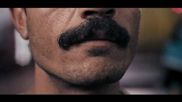 Video Reference: beard, face, make, portrait, eye, close