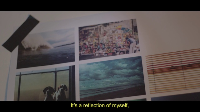 Video Reference: Wall, Text, Snapshot, Art, Room, Sky, Line, Architecture, Photography, Visual arts